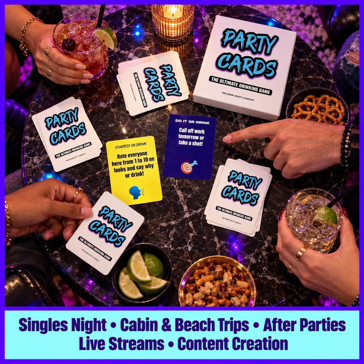 Do It Or Drink Card Game  - Ignite The Fun. One Card At A Time.