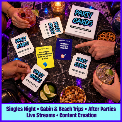 Do It Or Drink Card Game  - Ignite The Fun. One Card At A Time.