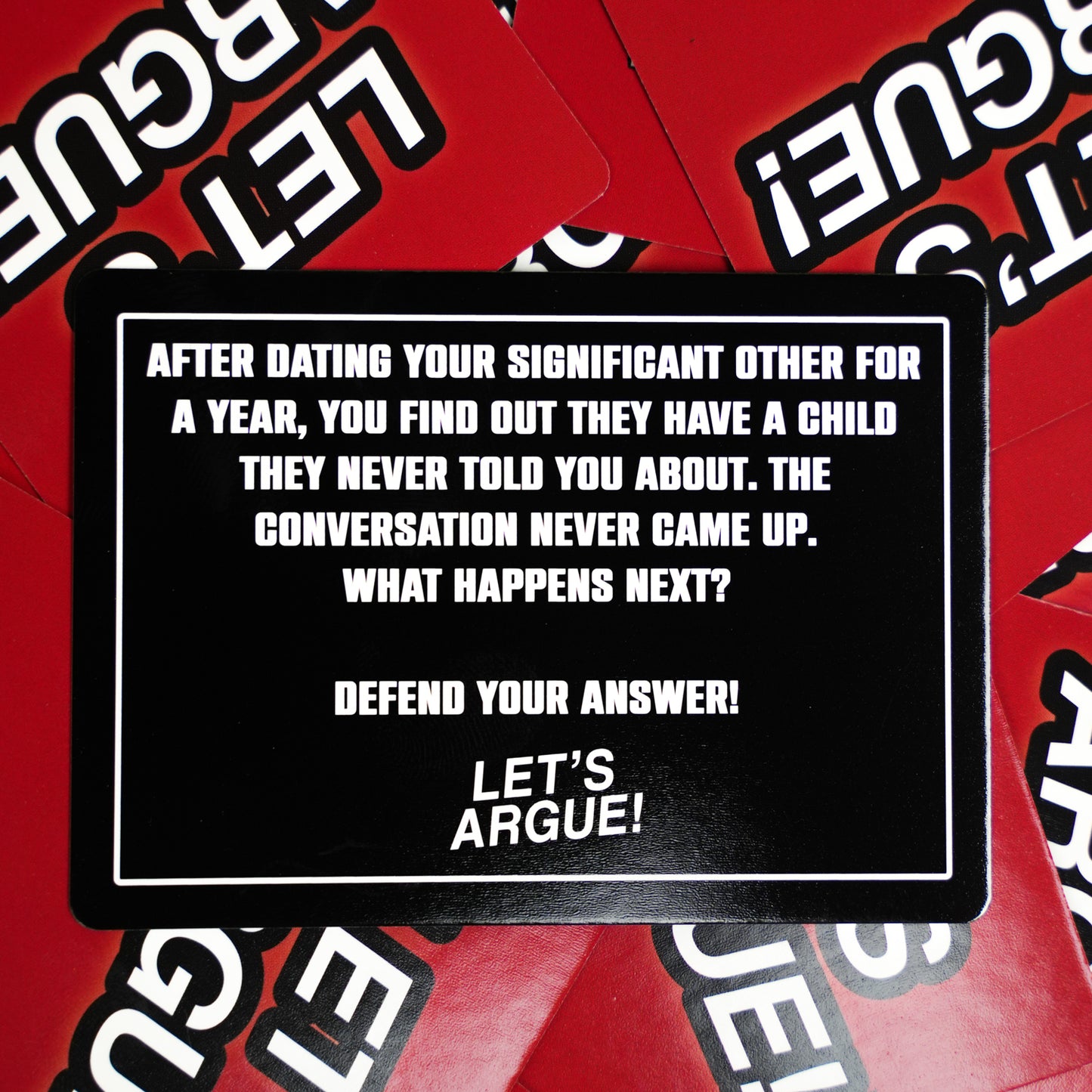 Let's Argue Card Game - Ignite Fun Conversations