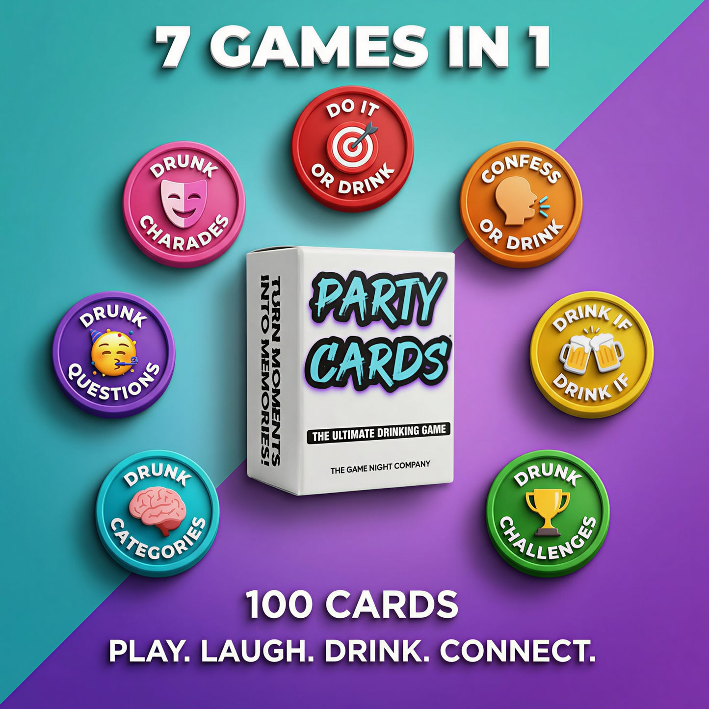 Party Cards — The Ultimate Drinking Card Game for Adults