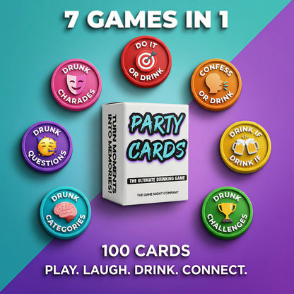Party Cards — The Ultimate Drinking Card Game for Adults